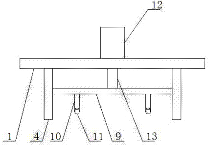 垂直提升機(jī)原地轉(zhuǎn)向結(jié)構(gòu)